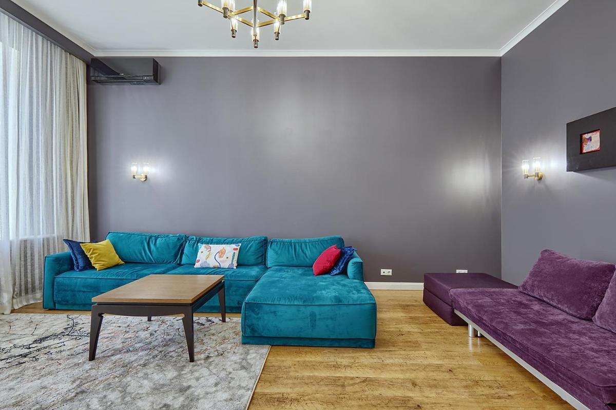 Apartament Saksaganskogo Centre Kijów Zewnętrze zdjęcie