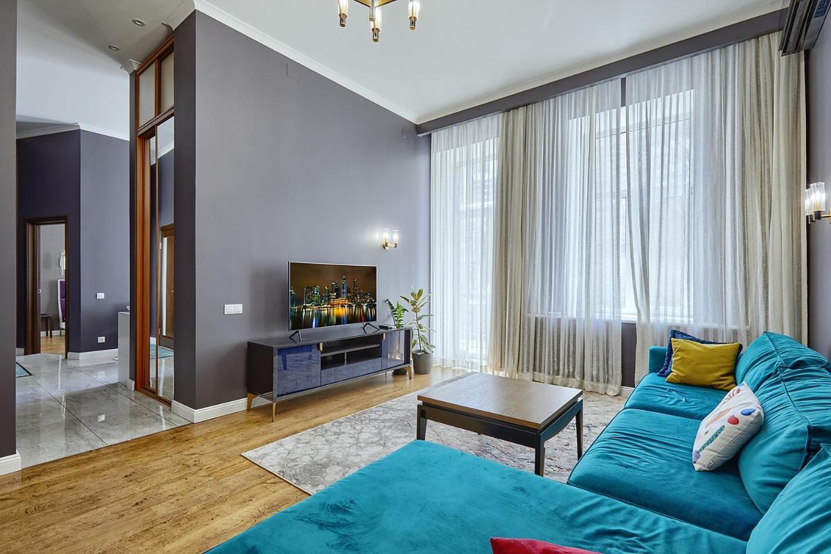 Apartament Saksaganskogo Centre Kijów Zewnętrze zdjęcie
