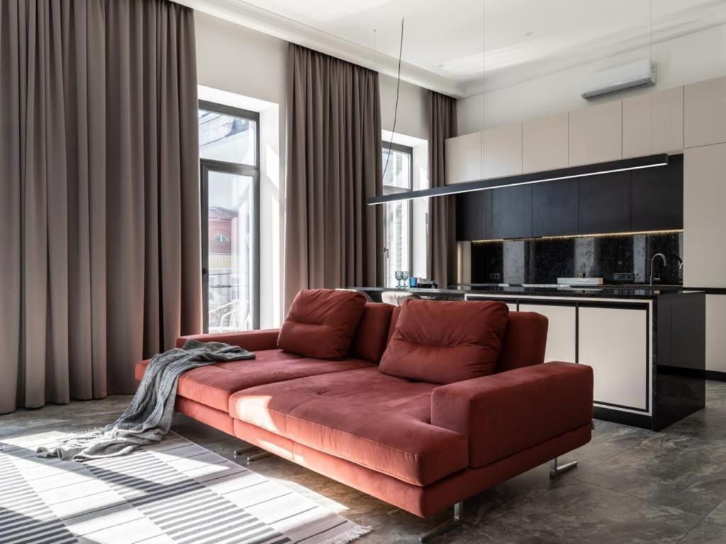 Apartament Saksaganskogo Centre Kijów Zewnętrze zdjęcie