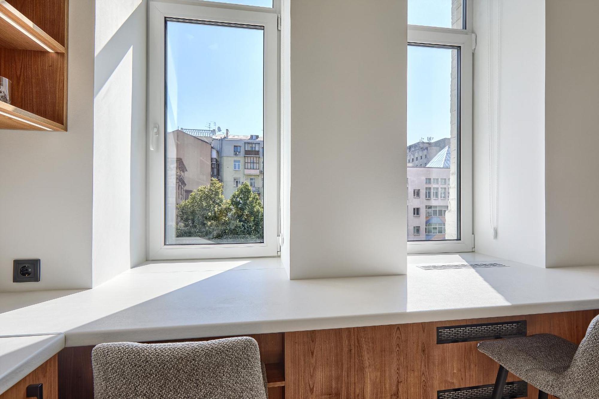 Apartament Saksaganskogo Centre Kijów Pokój zdjęcie