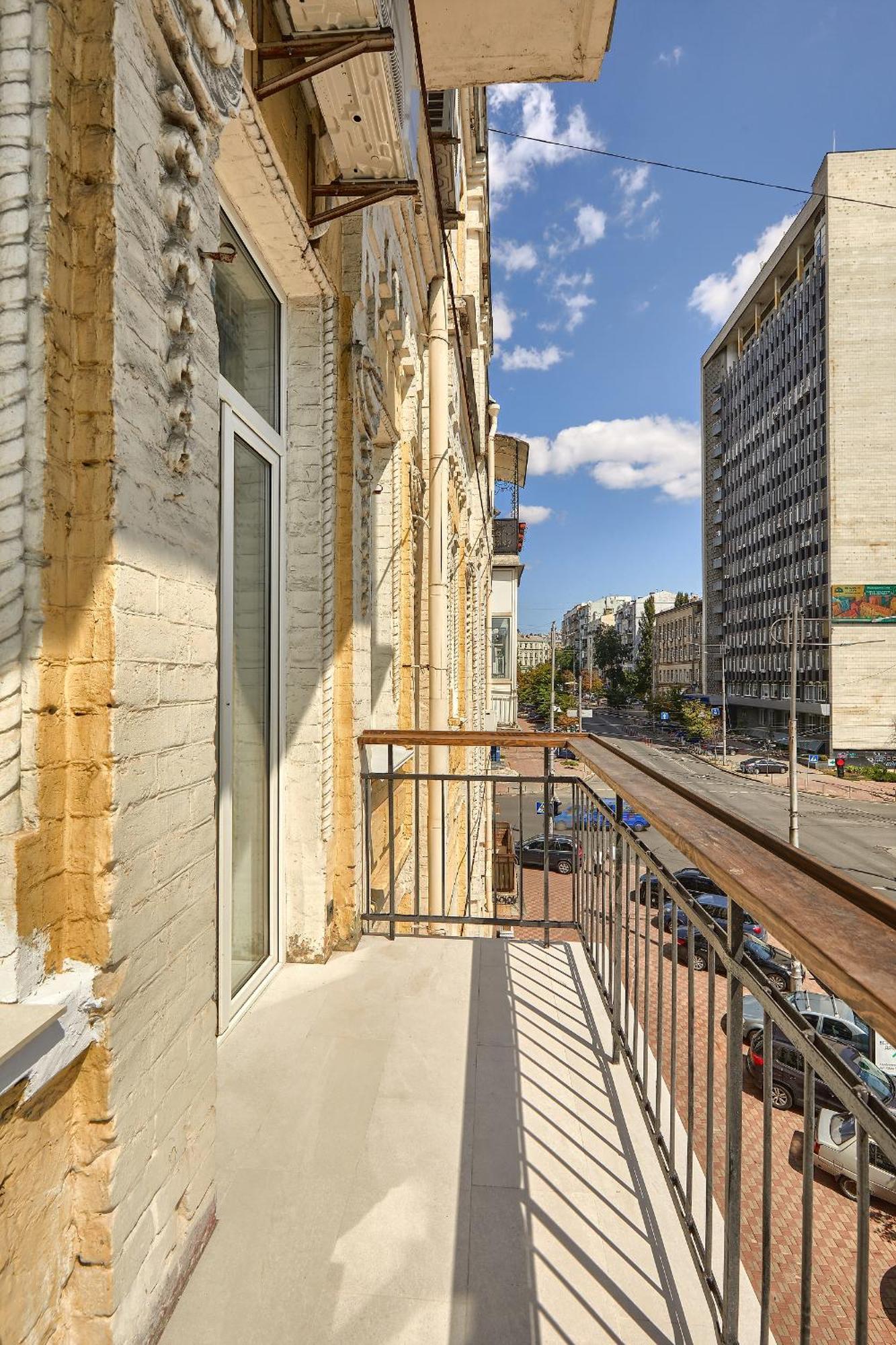 Apartament Saksaganskogo Centre Kijów Pokój zdjęcie