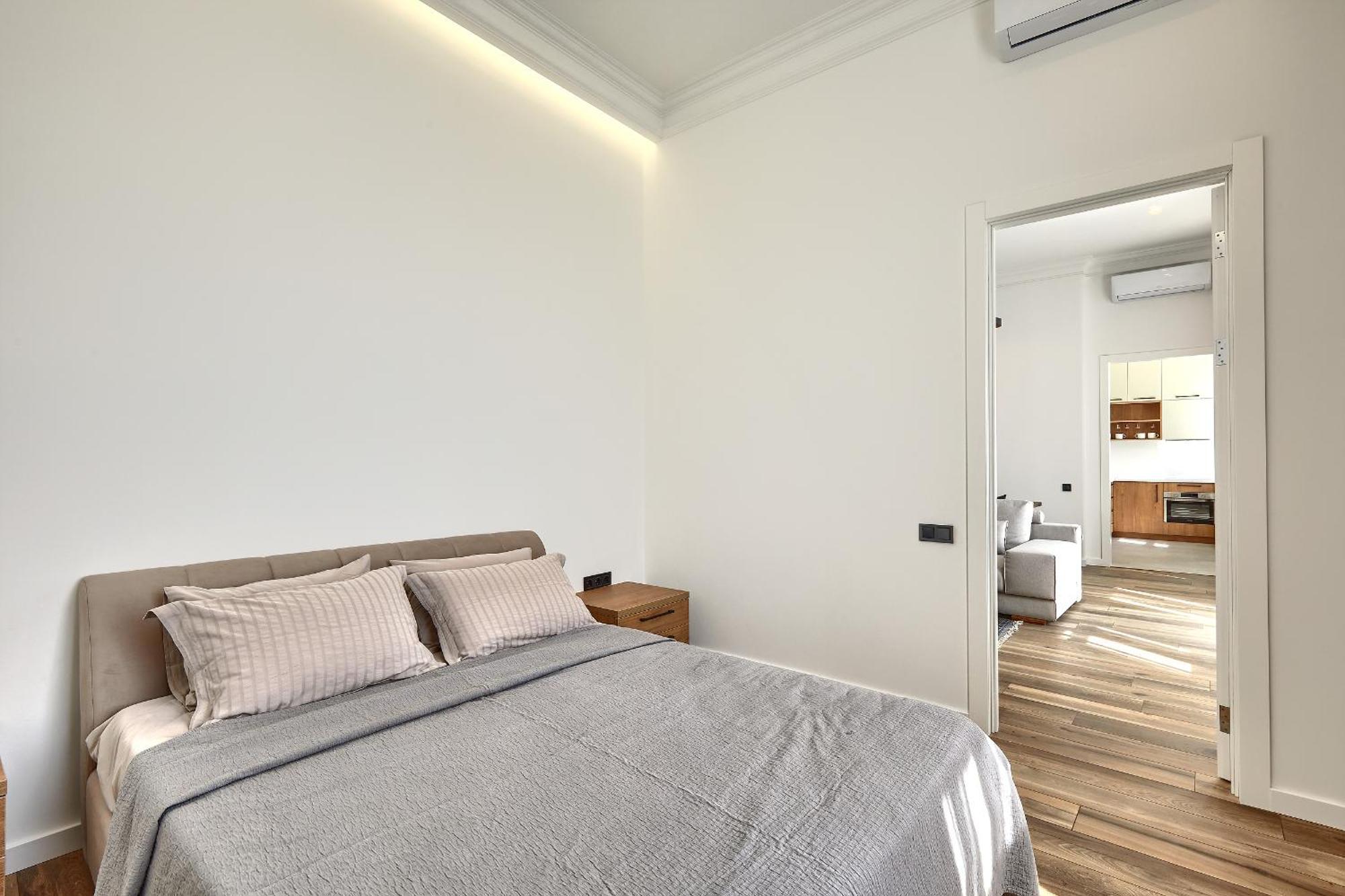 Apartament Saksaganskogo Centre Kijów Pokój zdjęcie