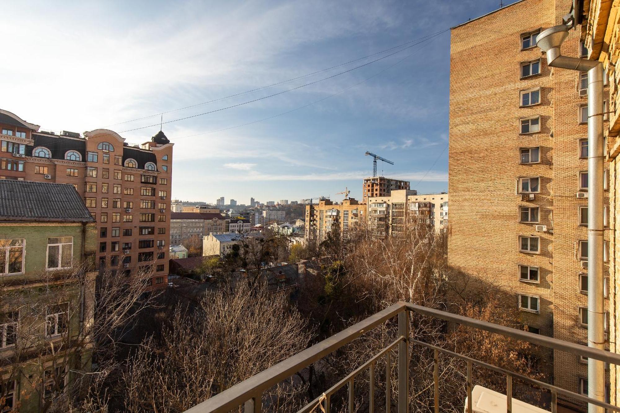 Apartament Saksaganskogo Centre Kijów Zewnętrze zdjęcie